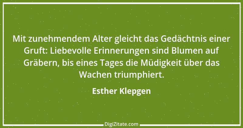 Zitat von Esther Klepgen 115