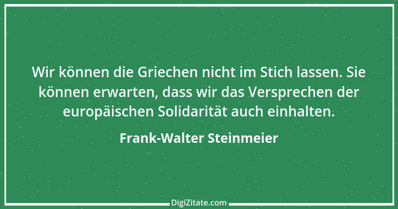 Zitat von Frank-Walter Steinmeier 10