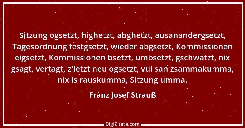 Zitat von Franz Josef Strauß 87