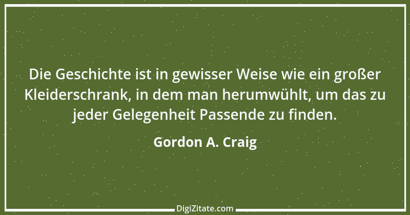 Zitat von Gordon A. Craig 8