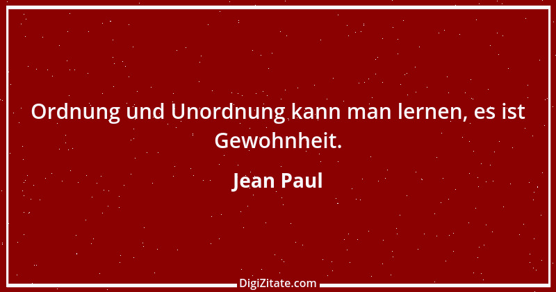 Zitat von Jean Paul 768