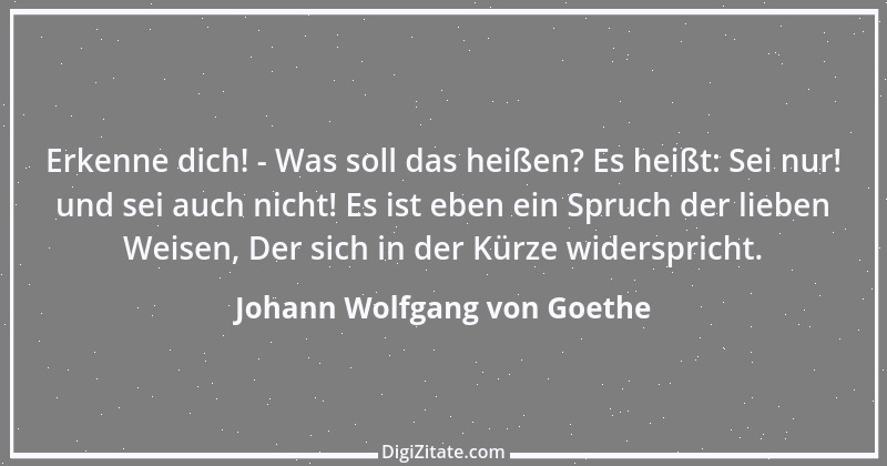 Zitat von Johann Wolfgang von Goethe 2623