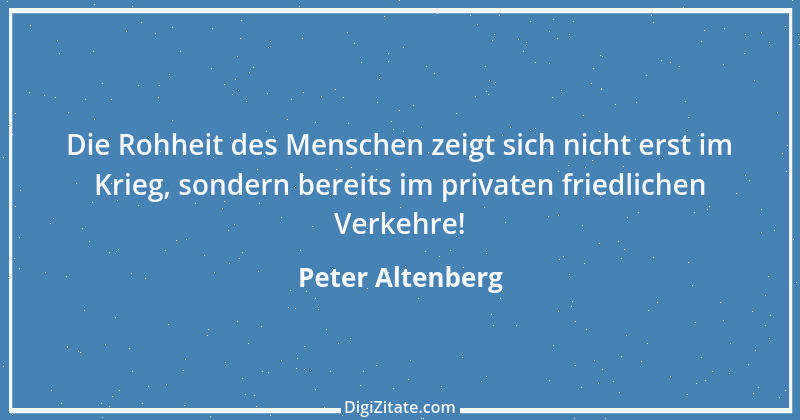 Zitat von Peter Altenberg 49