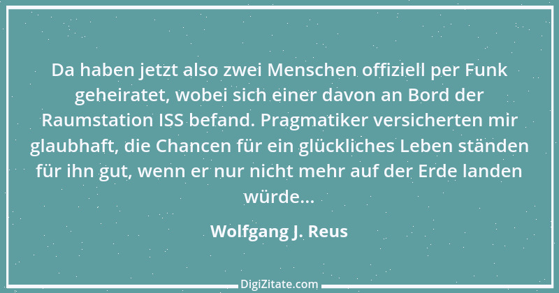 Zitat von Wolfgang J. Reus 1463