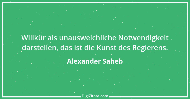 Zitat von Alexander Saheb 1