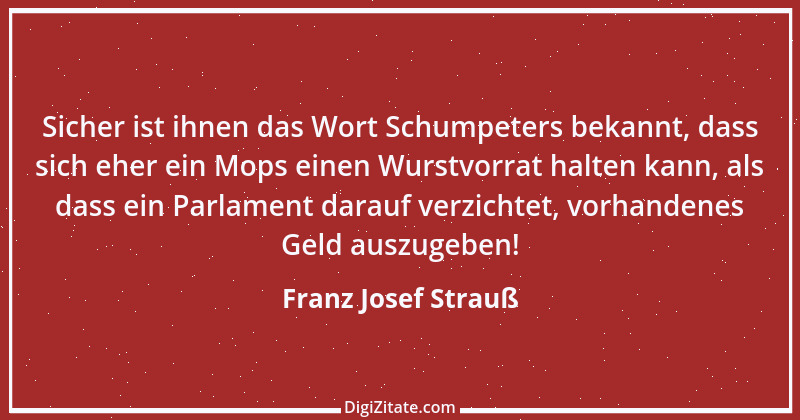 Zitat von Franz Josef Strauß 88