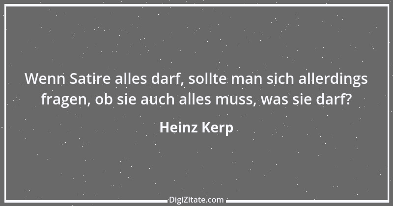 Zitat von Heinz Kerp 1