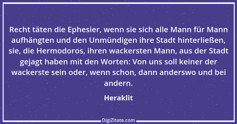 Zitat von Heraklit 35