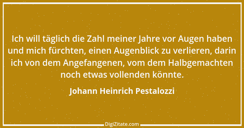 Zitat von Johann Heinrich Pestalozzi 95