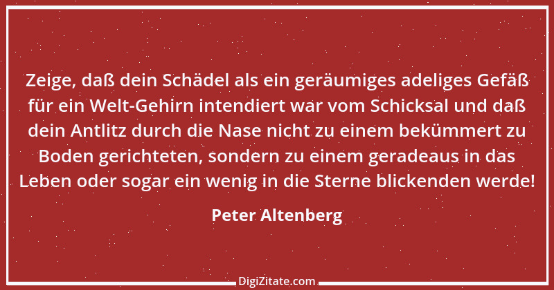 Zitat von Peter Altenberg 50