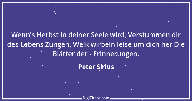 Zitat von Peter Sirius 24