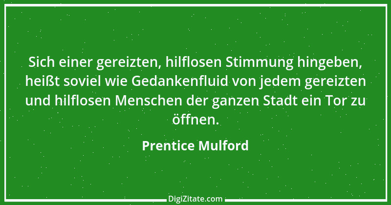 Zitat von Prentice Mulford 146