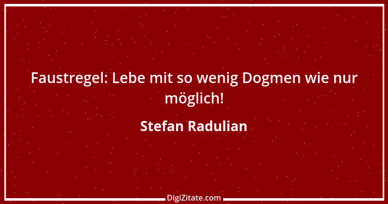 Zitat von Stefan Radulian 83