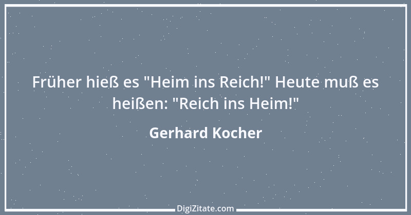 Zitat von Gerhard Kocher 134