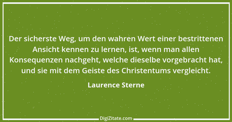 Zitat von Laurence Sterne 5