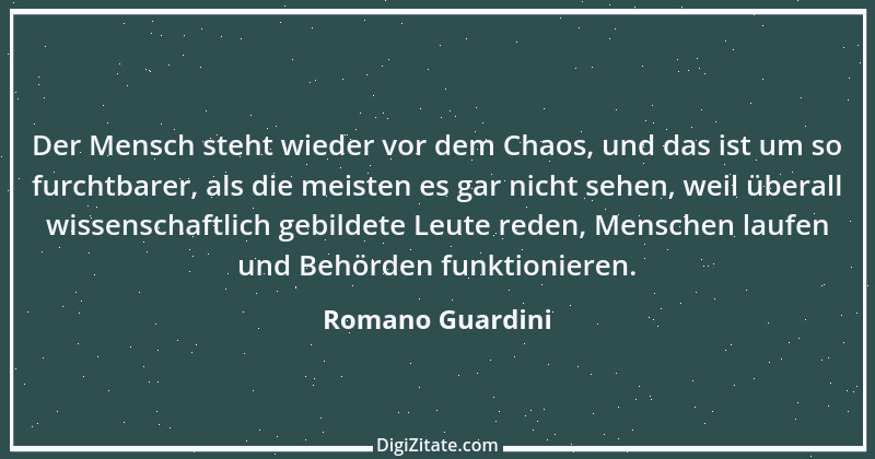 Zitat von Romano Guardini 20