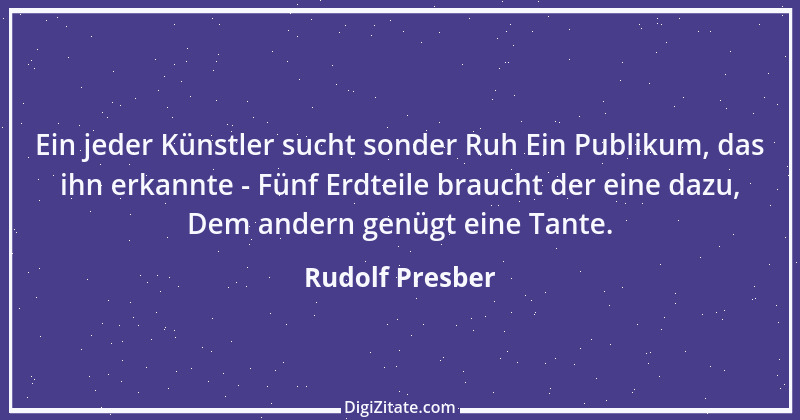 Zitat von Rudolf Presber 37