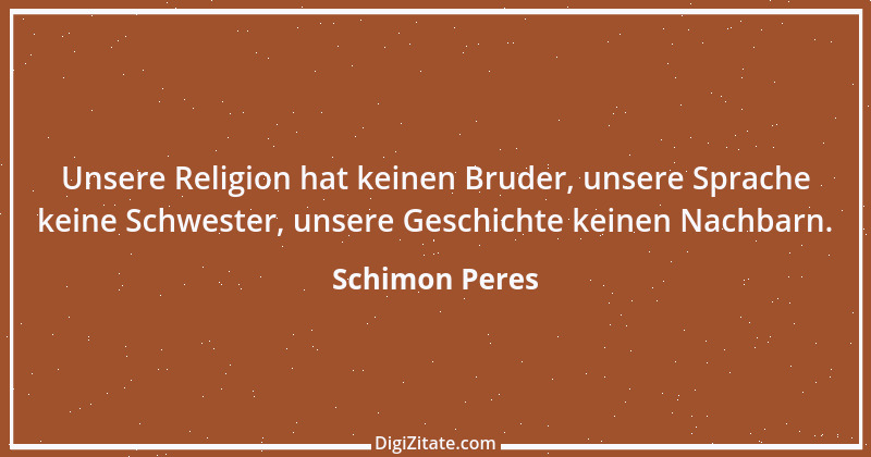 Zitat von Schimon Peres 2