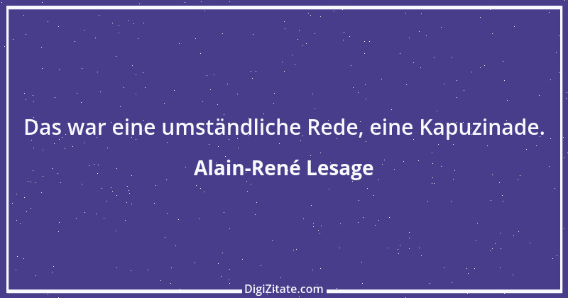 Zitat von Alain-René Lesage 2