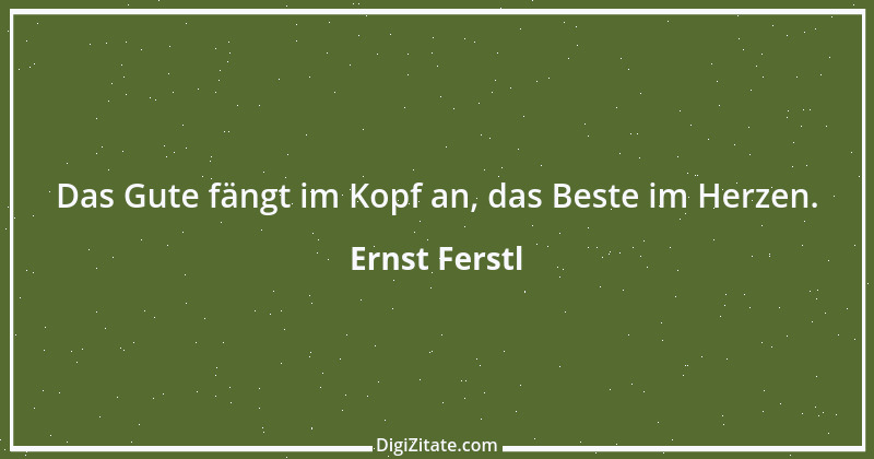 Zitat von Ernst Ferstl 1176