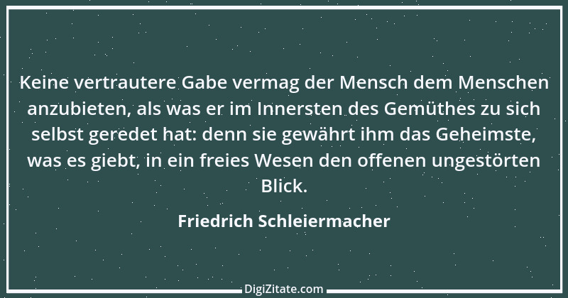 Zitat von Friedrich Schleiermacher 83