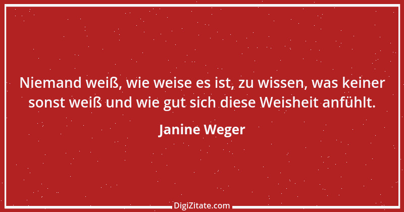 Zitat von Janine Weger 19