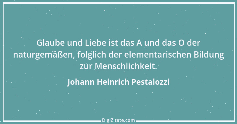 Zitat von Johann Heinrich Pestalozzi 206