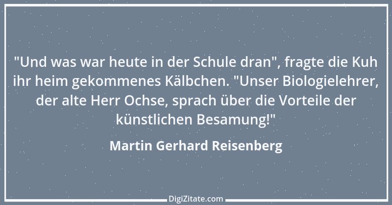 Zitat von Martin Gerhard Reisenberg 3050