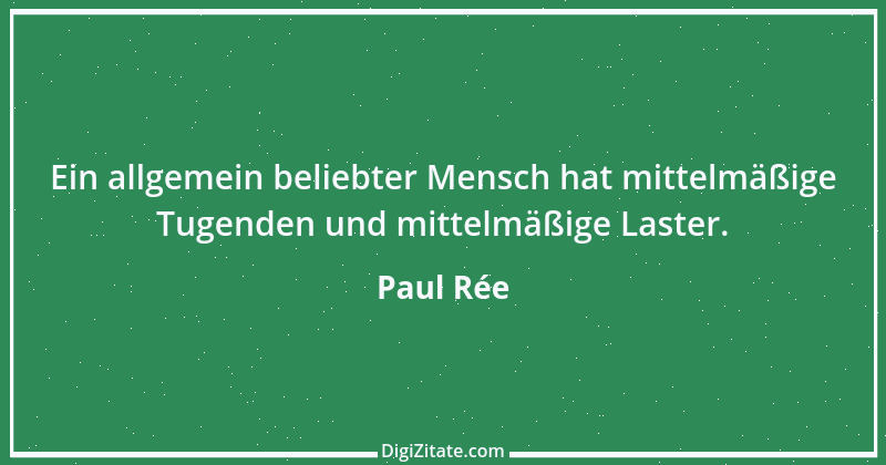 Zitat von Paul Rée 6