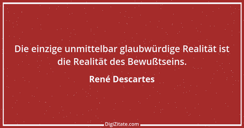 Zitat von René Descartes 29