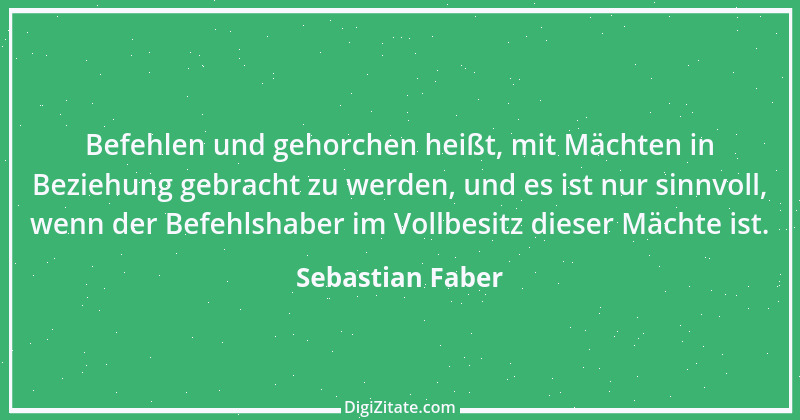 Zitat von Sebastian Faber 8