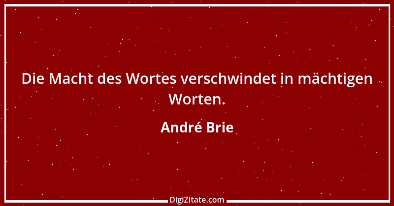 Zitat von André Brie 97