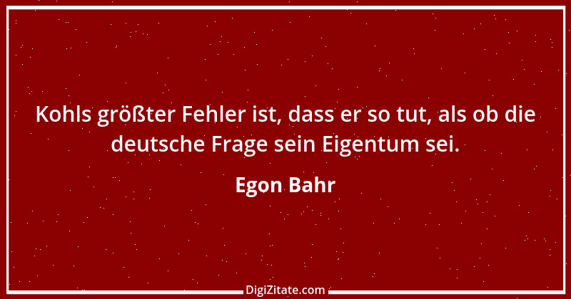 Zitat von Egon Bahr 7