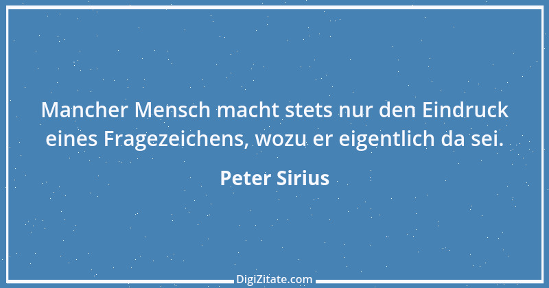 Zitat von Peter Sirius 216