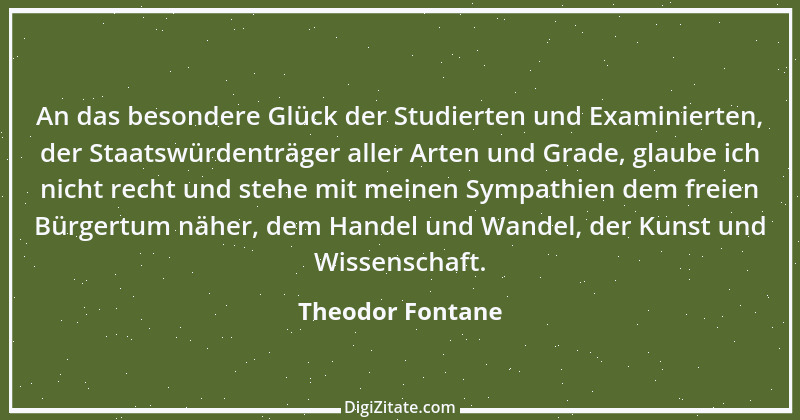 Zitat von Theodor Fontane 78