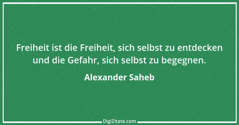 Zitat von Alexander Saheb 3