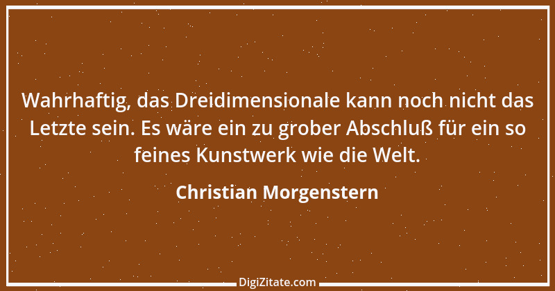 Zitat von Christian Morgenstern 149