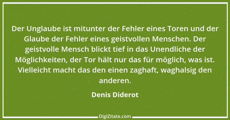 Zitat von Denis Diderot 70