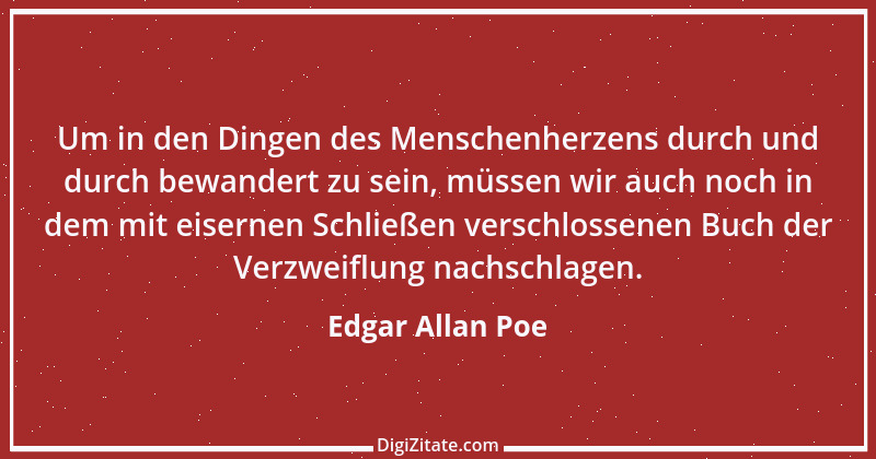 Zitat von Edgar Allan Poe 105