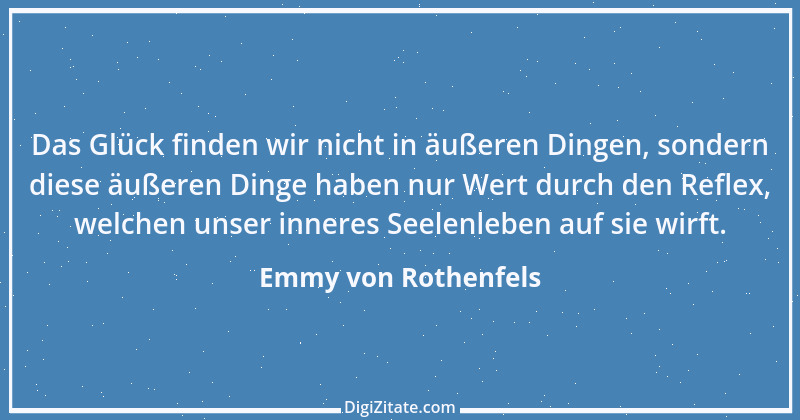 Zitat von Emmy von Rothenfels 11