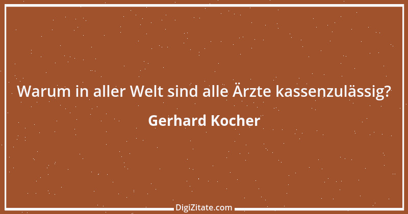 Zitat von Gerhard Kocher 135