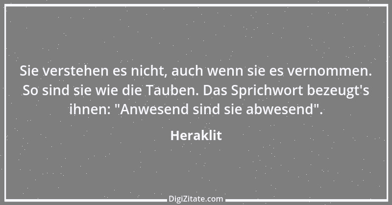 Zitat von Heraklit 37