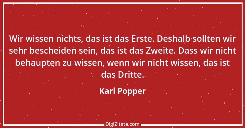 Zitat von Karl Popper 31