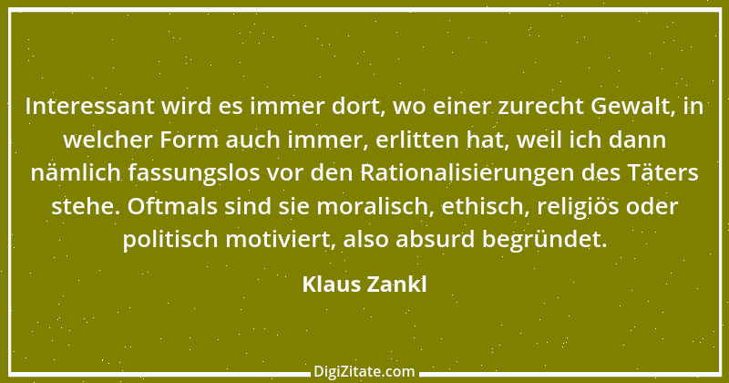 Zitat von Klaus Zankl 37