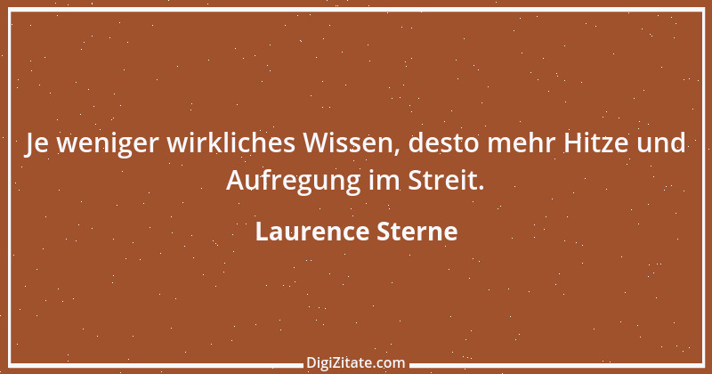 Zitat von Laurence Sterne 6