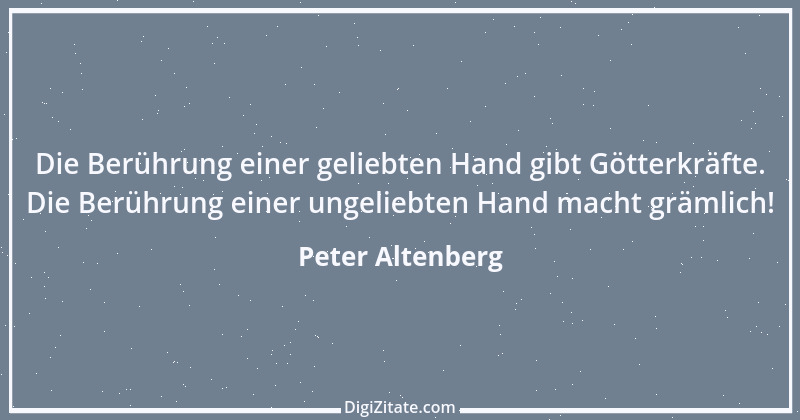 Zitat von Peter Altenberg 52