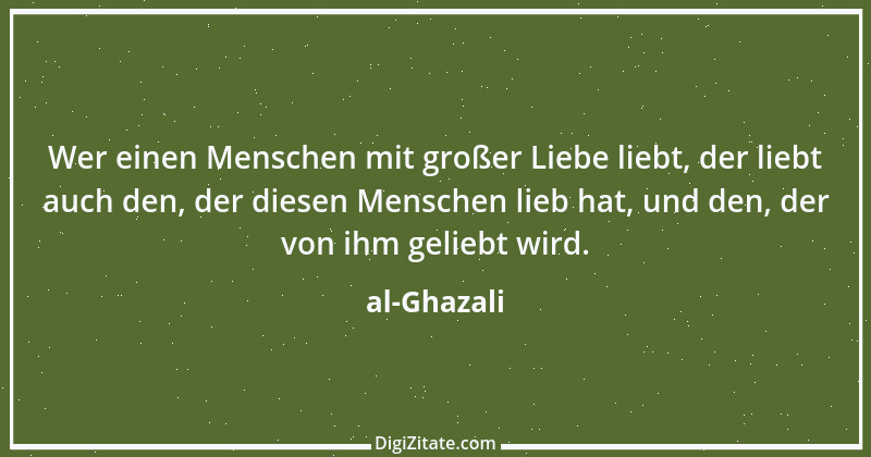 Zitat von al-Ghazali 2