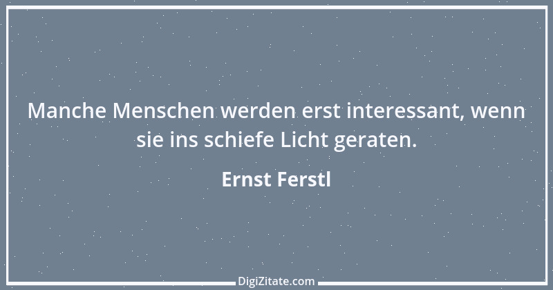 Zitat von Ernst Ferstl 2068