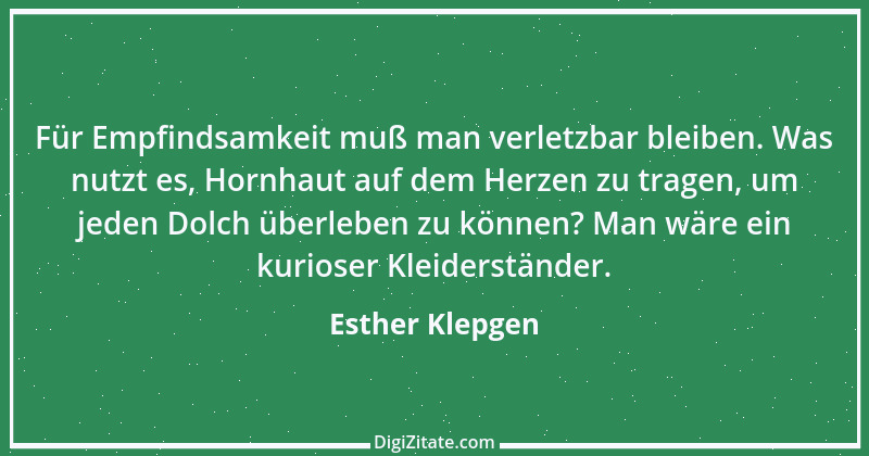 Zitat von Esther Klepgen 119