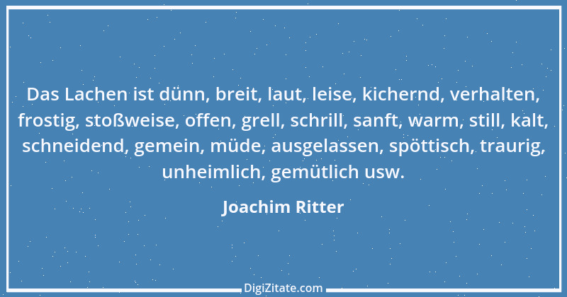 Zitat von Joachim Ritter 2